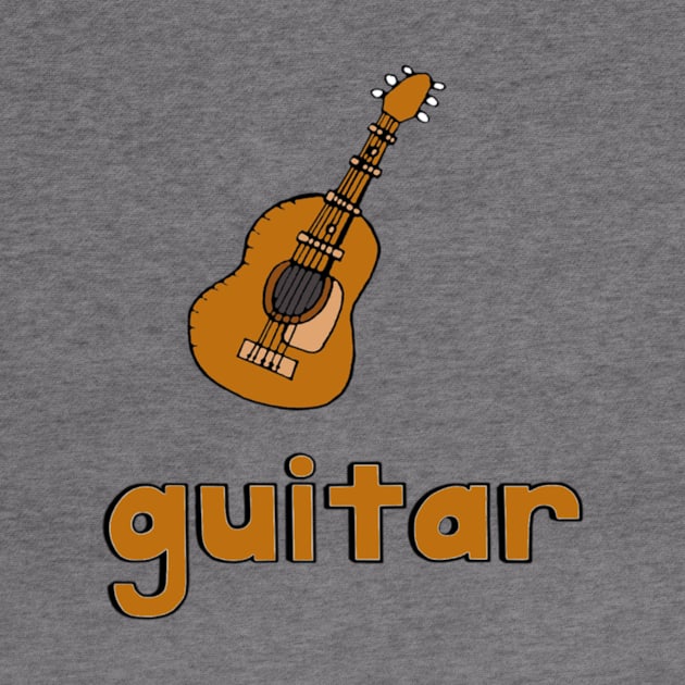 This is a GUITAR by roobixshoe